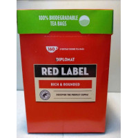Англійський Чай чорний в пакетиках Diplomat Red Label 0,5 кілограм