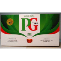 Англійский чорний чай PG Tips Original, 210 пакетиків, 609 грам