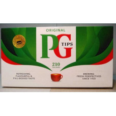 Англійский чорний чай PG Tips Original, 210 пакетиків, 609 грам