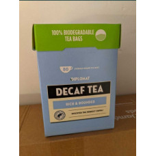 Чорний чай без кофеїну Diplomat Decaf tea 80 пакетиків 250 грам